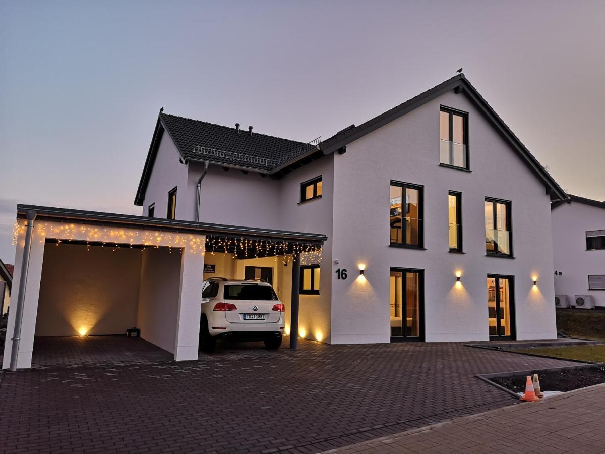 -Neubau- 30Qm Dach-Apartment Fulda Exterior photo